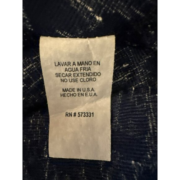 Hail3y:23 Navy/White Surplice Wrap Top Floral Bottom Dress Size - L - Picture 6 of 8